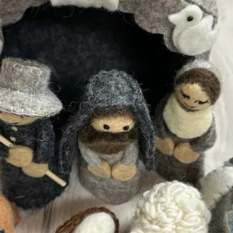 Nativity set